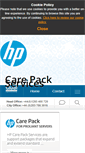 Mobile Screenshot of hp-care-pack-services.co.uk